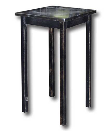 Floral High Top Table 18"Sq. x 34"H