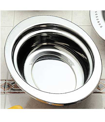 Oval Food Pan Plain Design 13.125" x 8.875"