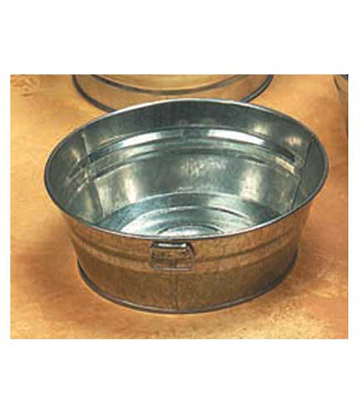 Galvanized Pail 8" Dia. x 3"H.