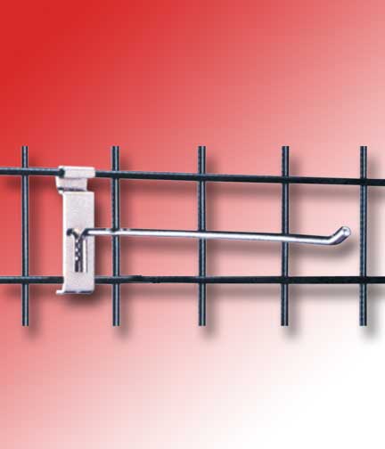 Grid Panel Peg Hook .25"Dia x 10"L