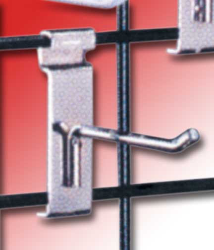 Grid Panel Peg Hook .25" Dia. x 4"L