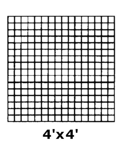Grid Panel 48"W x 48"H