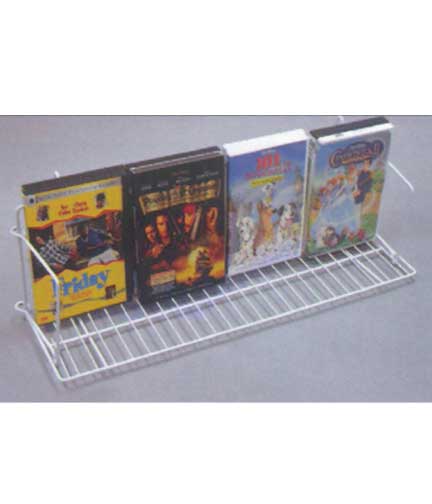 Grid Panel Wire DVD Shelf