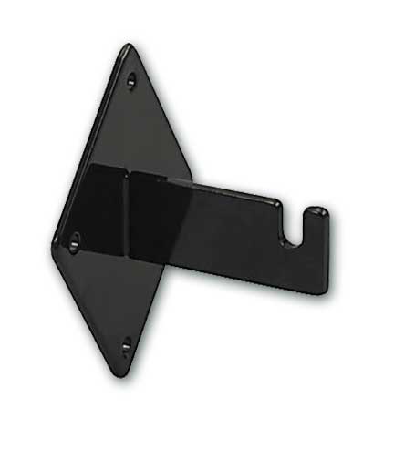 Grid Panel Metal Mounting Bracket Black