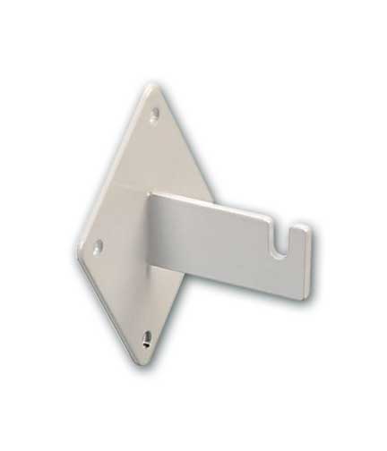 Grid Panel Metal Mounting Bracket White