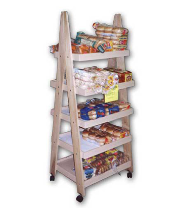 Ladder Promotional Rack 30"L x 24"W x 60"H