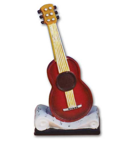 Acoustic Guitar Tag Holder 3.5"H