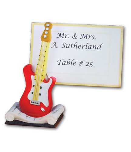 Electric Guitar Tag Holder 3.5"H