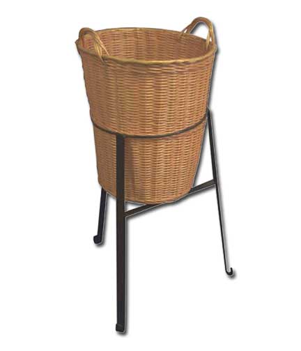 Long Loaf Bread Basket with Tripod Stand