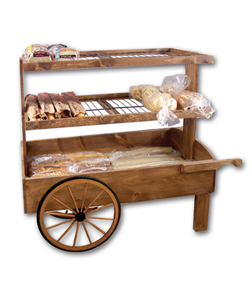 Low Profile Bakery Cart 55"L x 24"W x 48"H