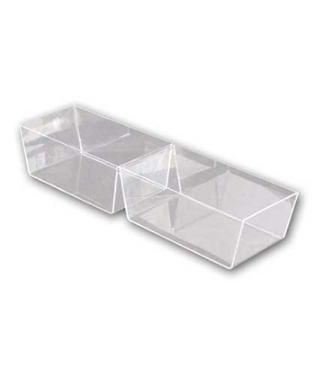 Meat Pan 2 Compartment 7"L x 28"W x 5"H