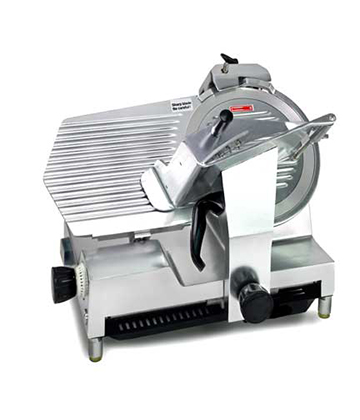 Heavy Duty 12" Belt Driven Meat Slicer 19"L x 25"W x 17"H