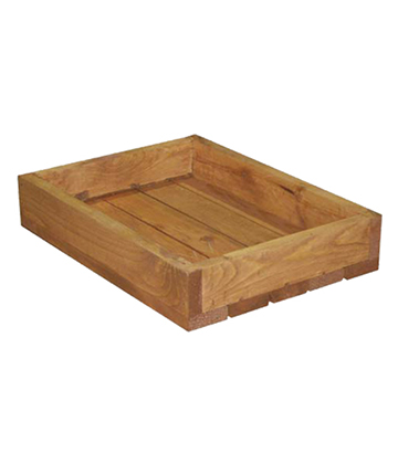 Mini Wood Crate 12"L X 16"W X 3"H