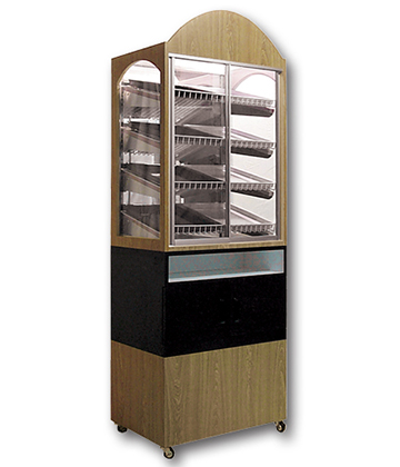 Bakery Mobile Self-Serve Case 28"L x 19"W x 69"H