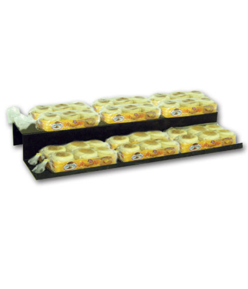 2-Step Muffin Shelf & Riser 36"L x 8"W x 7.5"H