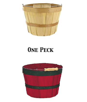 One Peck Basket