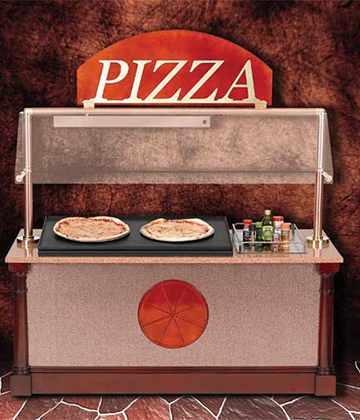 Pizza Buffet 75"L x 33"W x 84"H