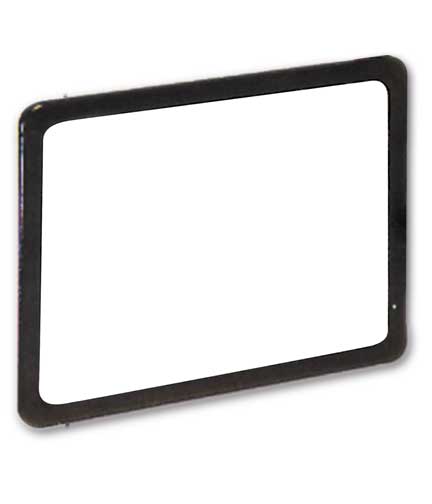 Black Plastic Sign Frame 14"L x 11"H