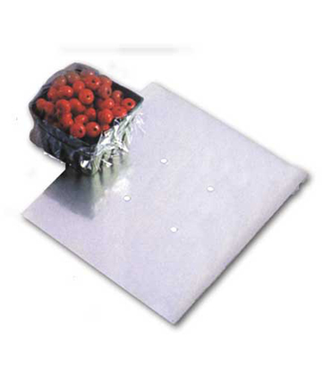 Produce Clear Vented Cellaphane Wrap 10" Sq.