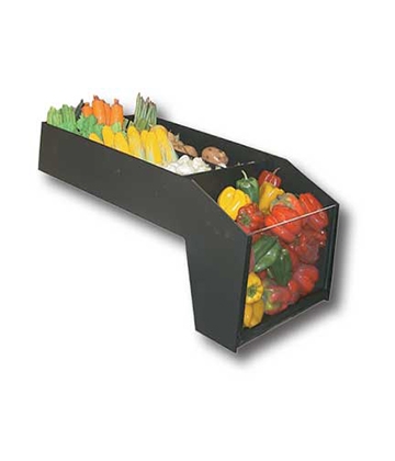 Produce Mesclun Riser Bin 14.25"L x 31.5"W x 34"H