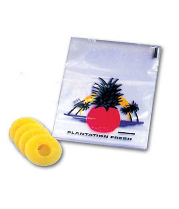 Produce Poly Bag with Pineapple Motif