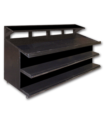 Produce Slanted End Cap 79"L x 33"W x 49.5"H