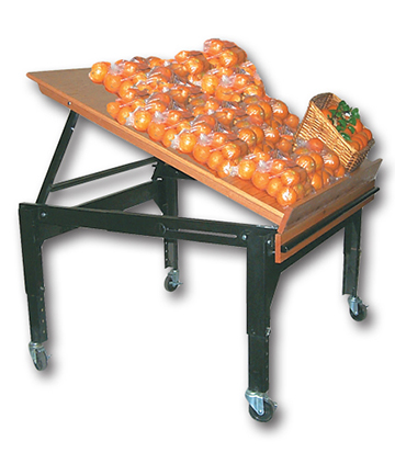 Bulk Food Tilt-Top Produce Table 48"W