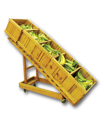 All Wood Riser Cart for Crates 24"L x 50"W x 48"H