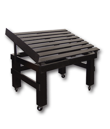 Wood Produce Tilt-Top Table 48"L x 36"W x 25.75"H