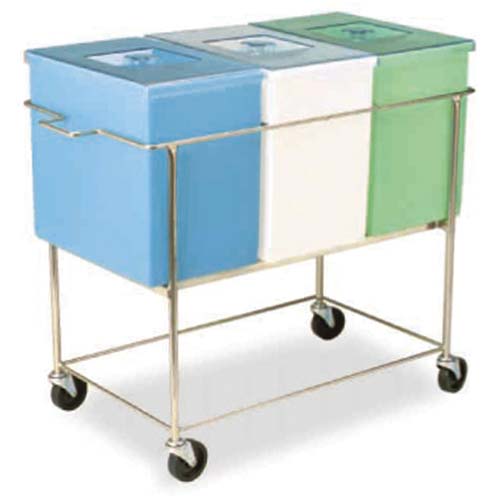 Three Compartment Ingredient Bin  5 Gal each Bin