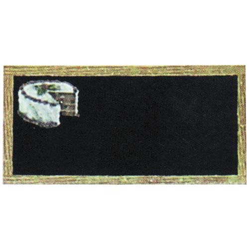 Blackboard Tag with Cake Imprint 4"L x 2"H