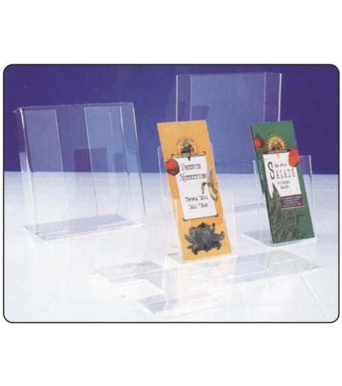 Clear Literature Holder 7"L x 3.5"H