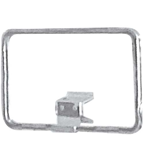 Chrome Sign Frame with Back Mount Molding Clip 7 "L x 5.5"H