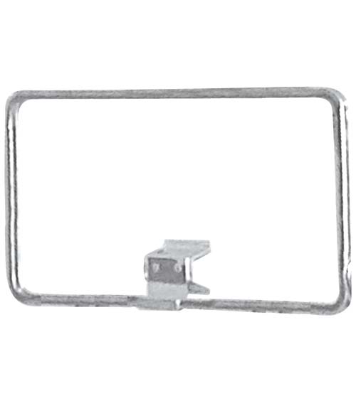 Chrome Sign Frame with Back Mount Molding Clip 14"L x 11"H