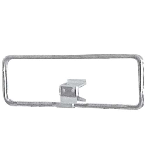Chrome Sign Frame with Back Mount Molding Clip 11"L x 3.5"H