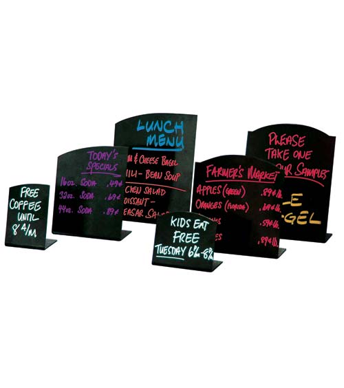 Remarkable Easel Sign Board 2.5"L x 4.25"H