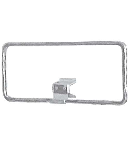 Chrome Sign Frame with Side Mount Molding Clip 11"L x 5"H