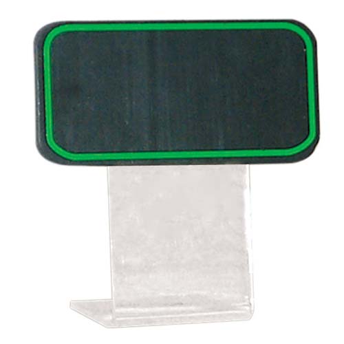 Remarkable Tag with Green Border and Easel Base 5"L x 2.5"W