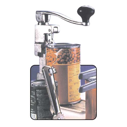 Can Opener with 12" Table Mount Bar