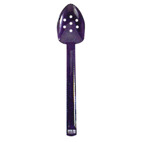 Black Slotted Serving Spoon 12"L