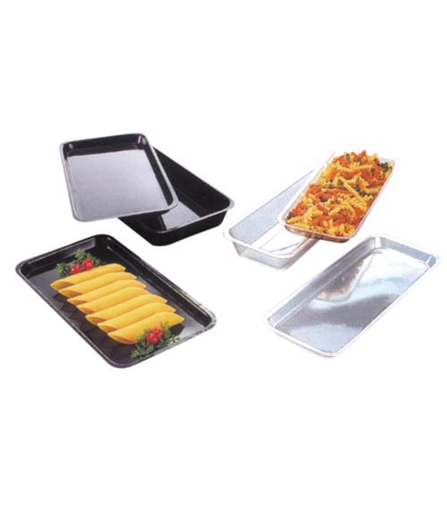 Clear One-Half Size Market Pan 15"L x 8"W x 1"H