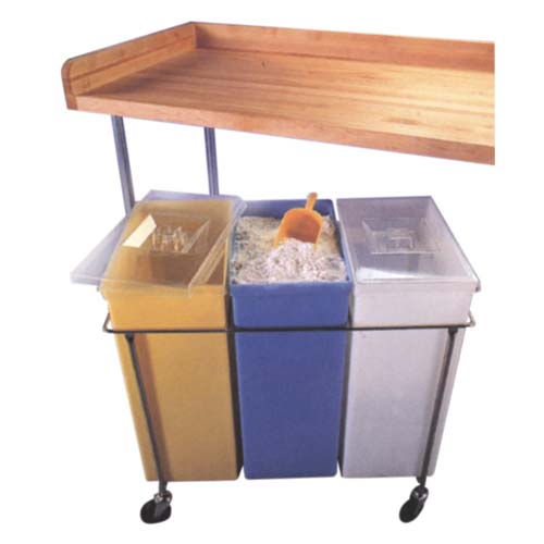 Three Compartment Ingredient Bin 33 Gal.