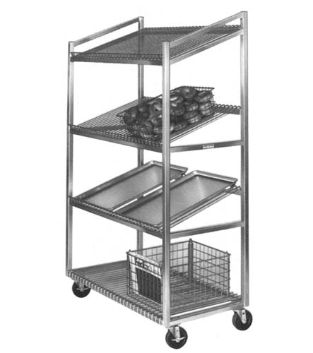 Cooling Shelf Rack 47"L x 24"D x 76.25"H