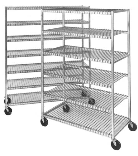 Cooling Shelf Rack 58.5"L x 19"W x 70.5"H