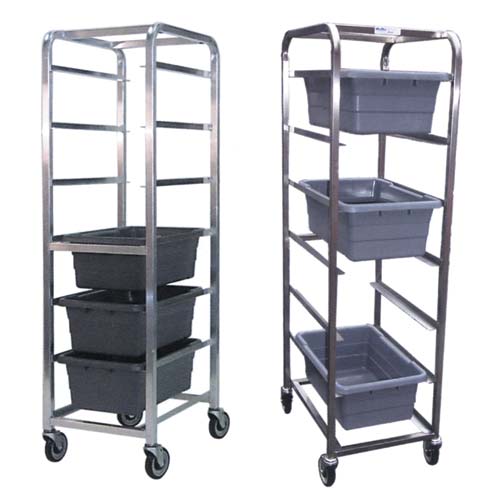 Aluminum Six Lug Cart 19"W x 27"L x 71"H