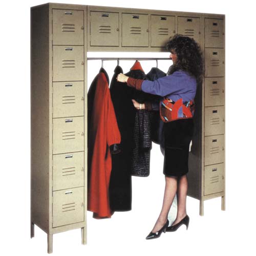 Locker Rack 69"L x 18"W x 78"H