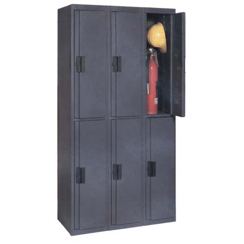 Double Tier Locker Start Unit 12"L x 18"W x 72"H