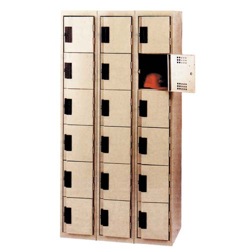 Box Lockers Three Column 18 Units