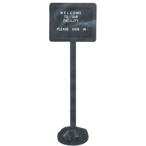 Floor Stand with Interchangeable Insert 56"H