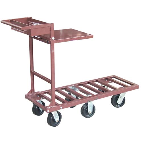 66211 Stock Cart with 6 Wheels 39L X 18W X 51H